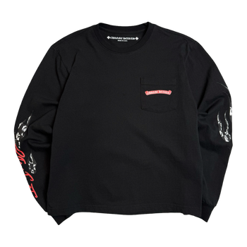 Chrome Hearts Matty Boy Stay Fast L/S Tee Black