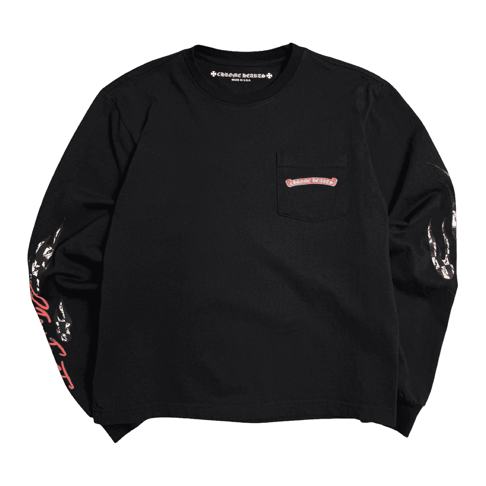 Chrome Hearts Matty Boy Stay Fast L/S Tee Black