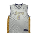 (XL) Vintage 2000s Reebok LA Lakers Kobe Bryant Jersey White
