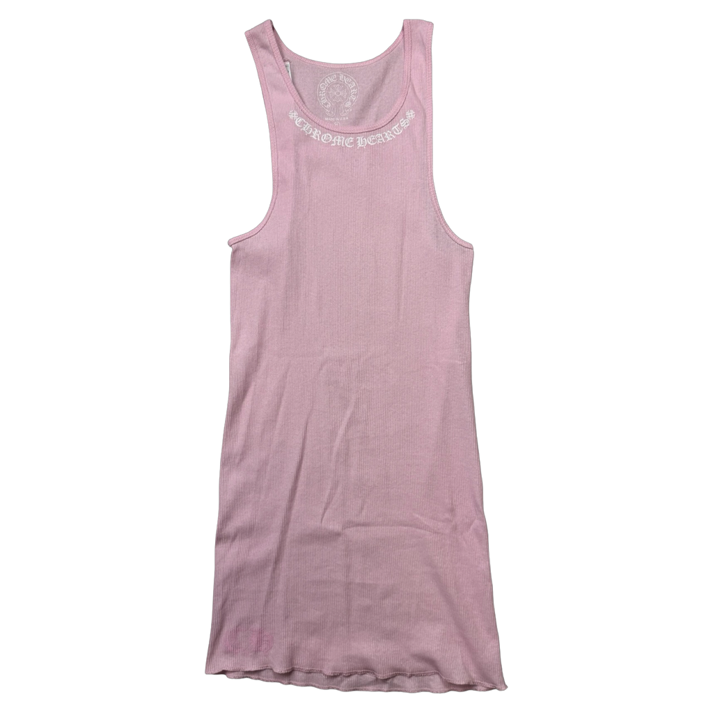 Chrome Hearts Love You Pink Tank