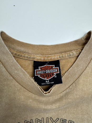 Vintage 2000s Sturgis Harley Davidson Tee Light Brown