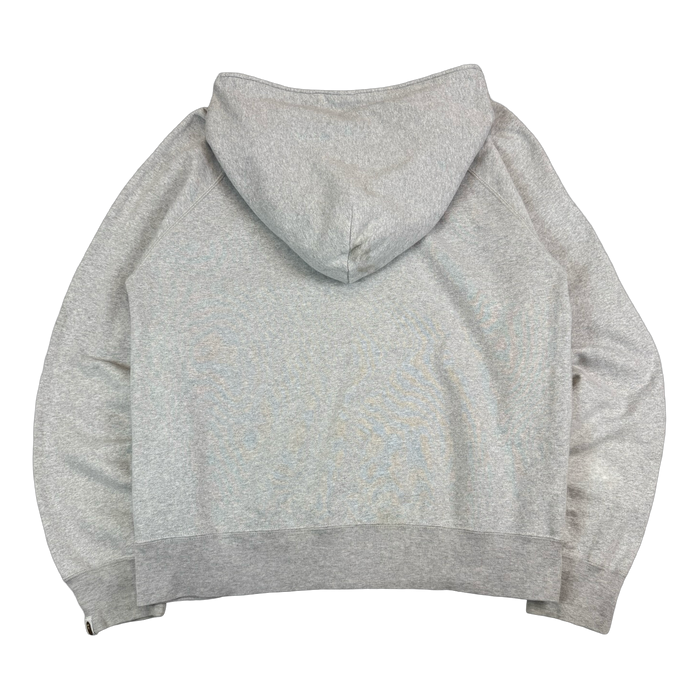 BAPE x Kaws Target Logo Full Zip Up Hoodie Grey (USED) | Vitnage Clothing Store Canada
