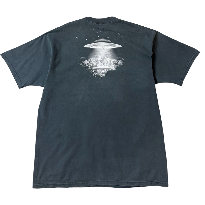 Vintage 90’s Liquid Blue Alien Tee Black | Vitnage Clothing Store Canada