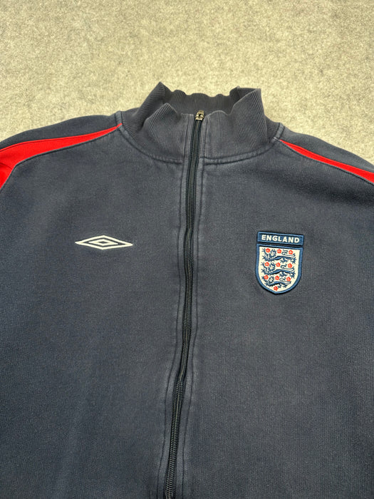 Vintage Umbro England Track Jacket Navy | Vitnage Clothing Store Canada