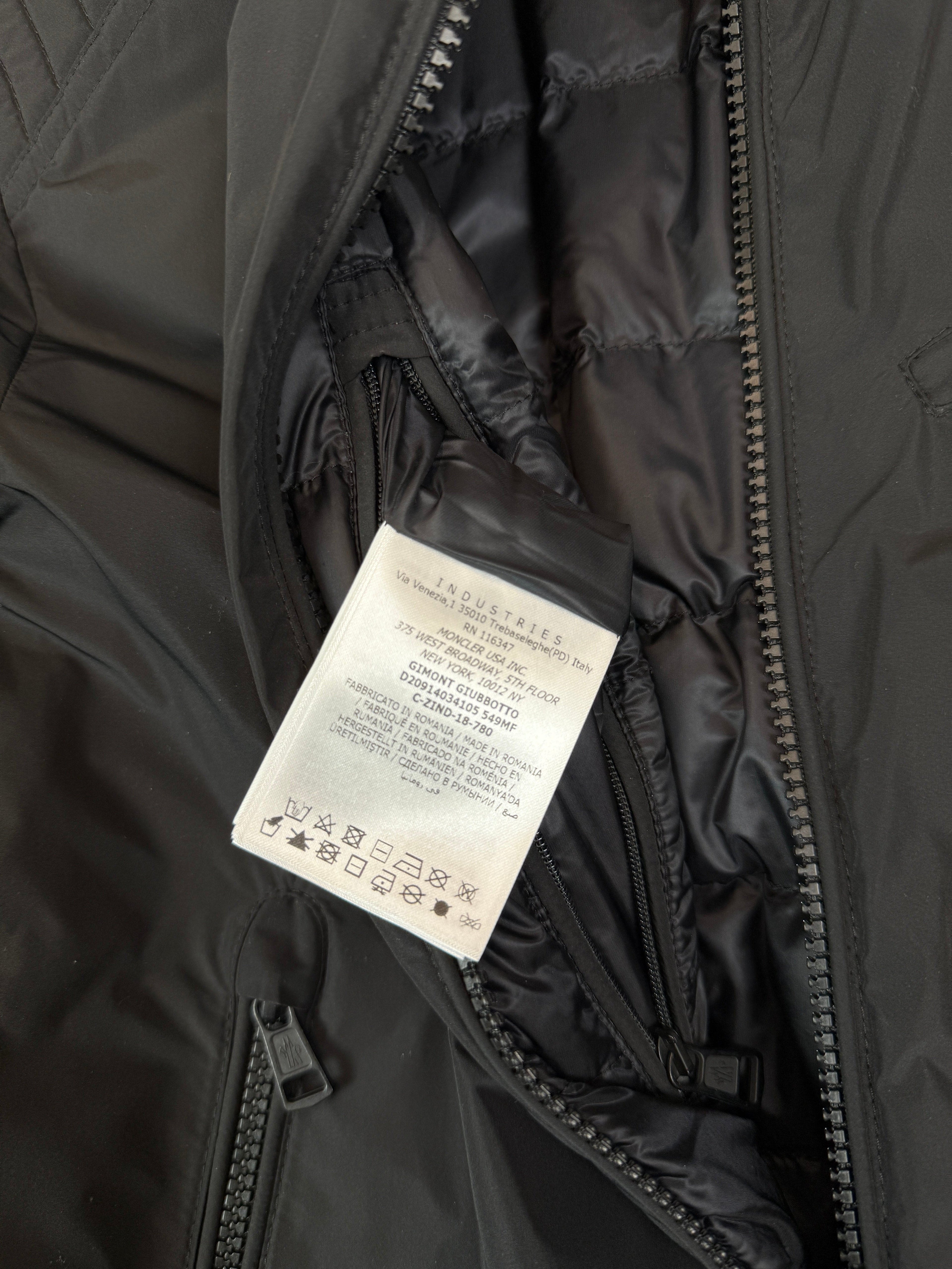 Moncler Jakke Herre Sort Gimont Jacket Black (USED)