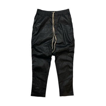 Rick Owens DRKSHDW Ripstop Drawstring Pants Black (USED)