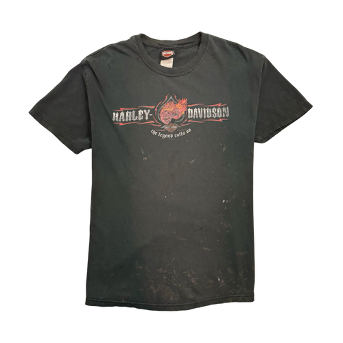 (M) Vintage '05 Florida Harley Davidson Tee Black | Vintage Clothing Store Canada