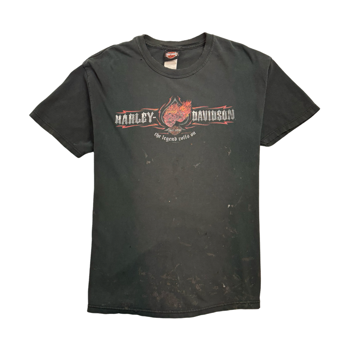 (M) Vintage '05 Florida Harley Davidson Tee Black | Vitnage Clothing Store Canada