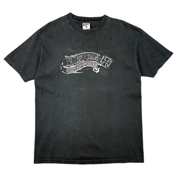 Vintage West Coast Choppers Bike Tee Black