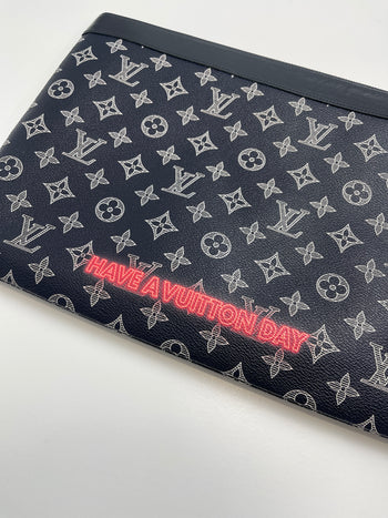 Louis Vuitton Kim Jones Upside Down Monogram Pochette