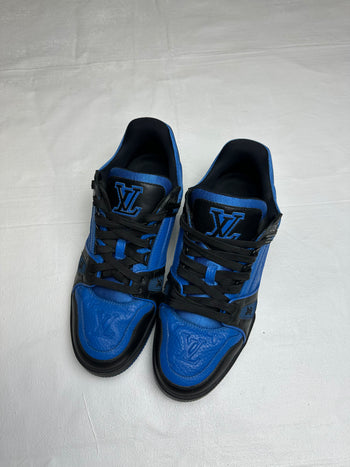Louis Vuitton LV Trainer Black Blue (USED)