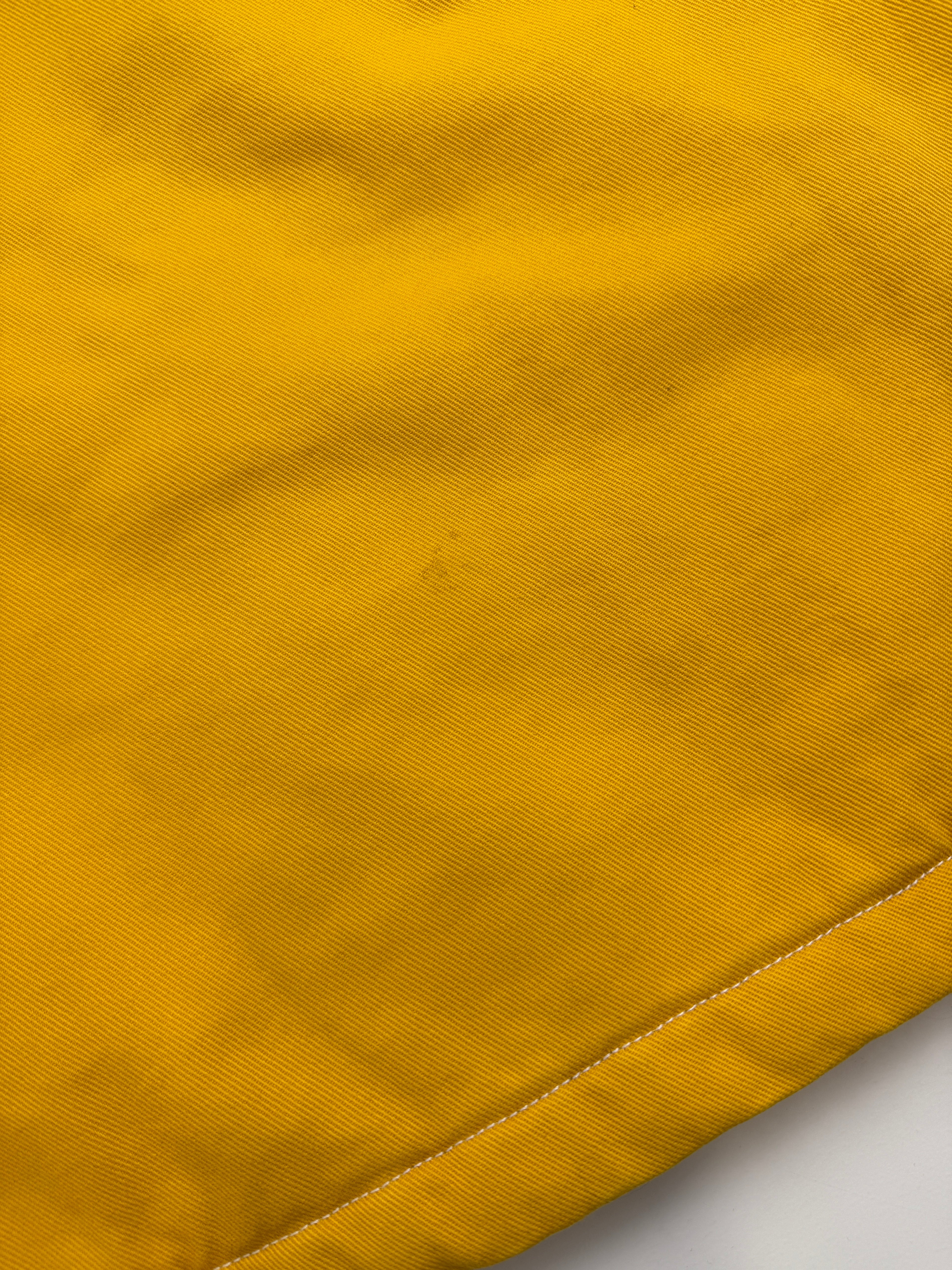 Supreme Nike Double Zip Quilted Work Jacket Mustard Yellow (USED)