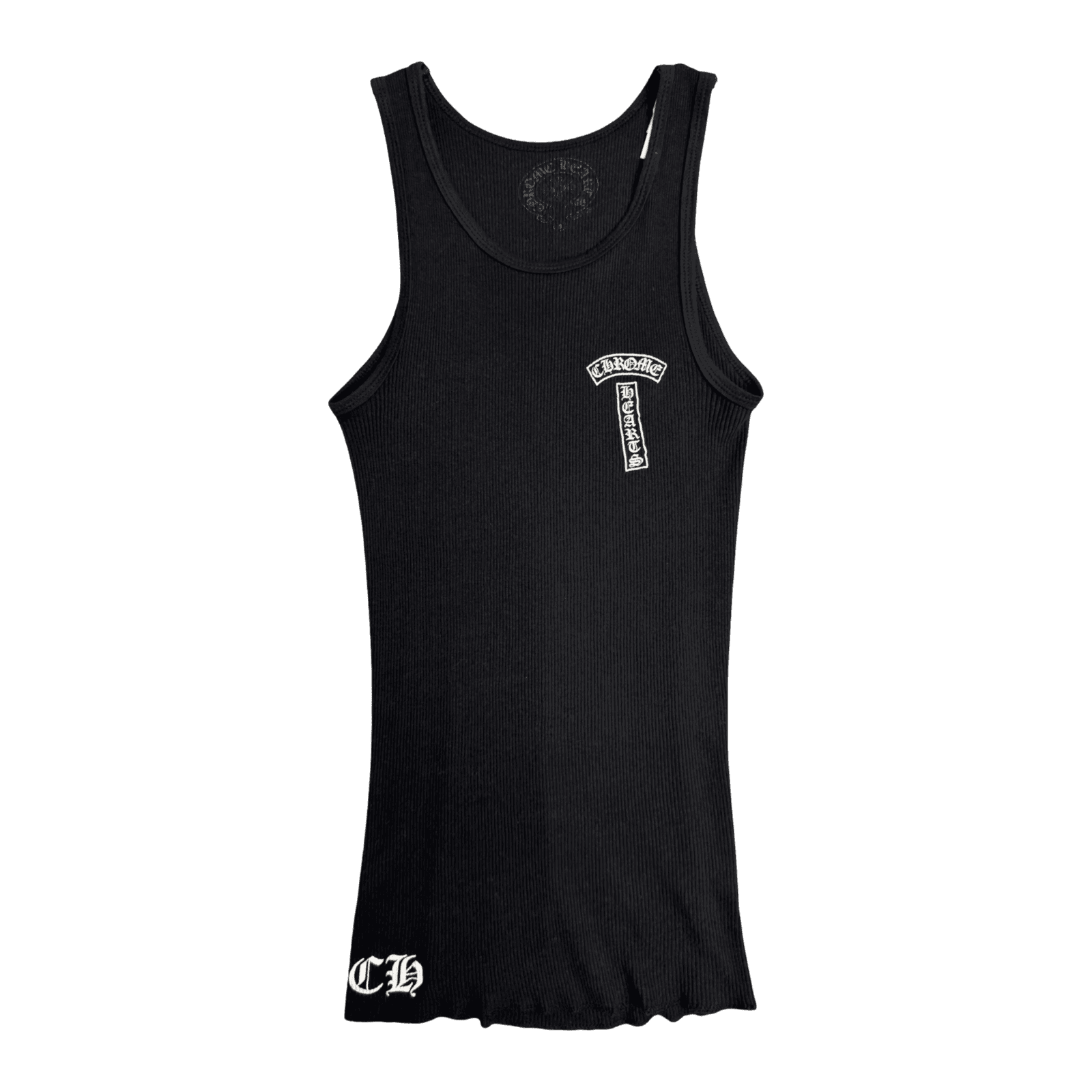 Chrome Hearts Horseshoe Logo Tank Top Black