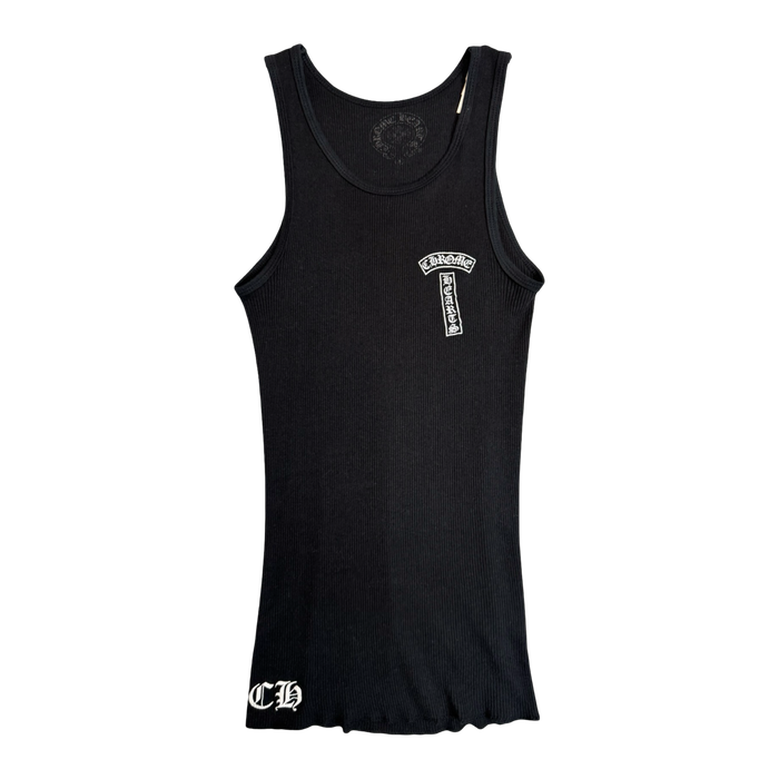 Chrome Hearts Horseshoe Logo Tank Top Black | Vitnage Clothing Store Canada