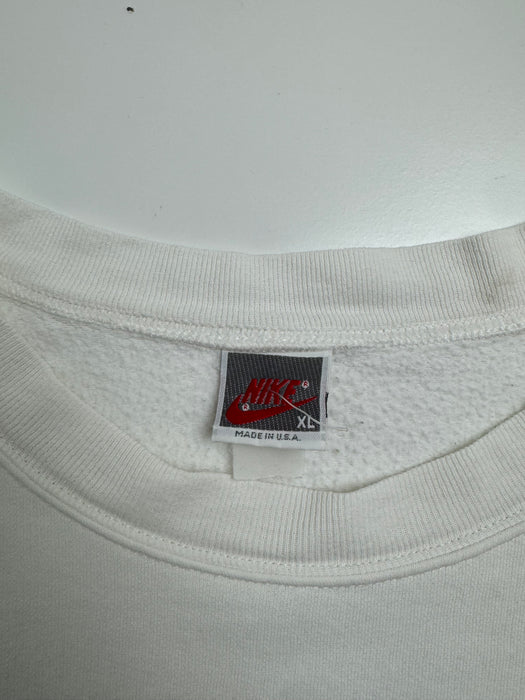 Vintage 90s Nike Air Sweatshirt White | Vitnage Clothing Store Canada