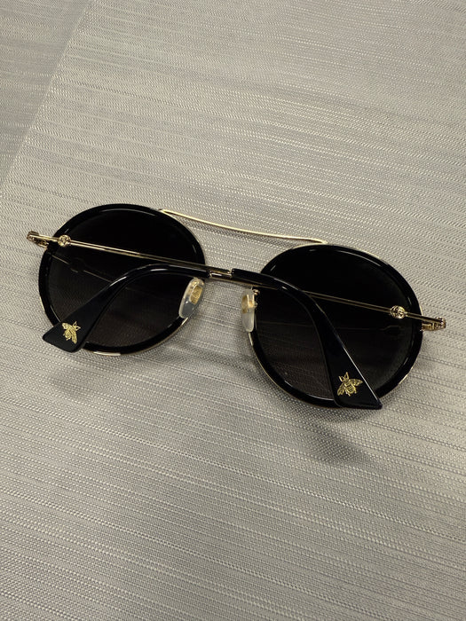 Gucci GG0061S Round Metal Sunglasses | Vitnage Clothing Store Canada