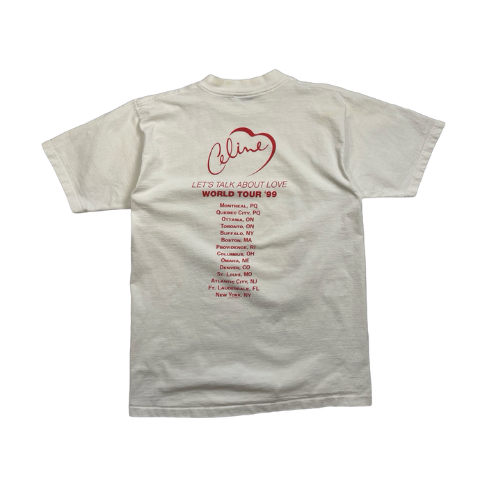 Vintage ‘99 Celine Dion Tour Tee | Vitnage Clothing Store Canada