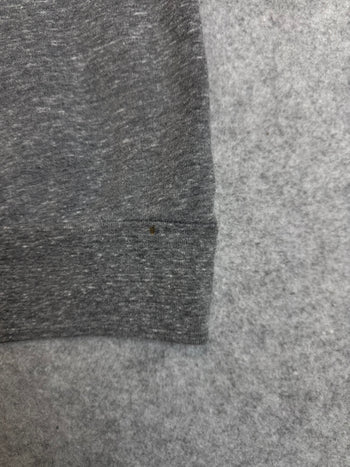 Chrome Hearts Red Horseshoe Multi Cross Zip Up Hoodie Grey