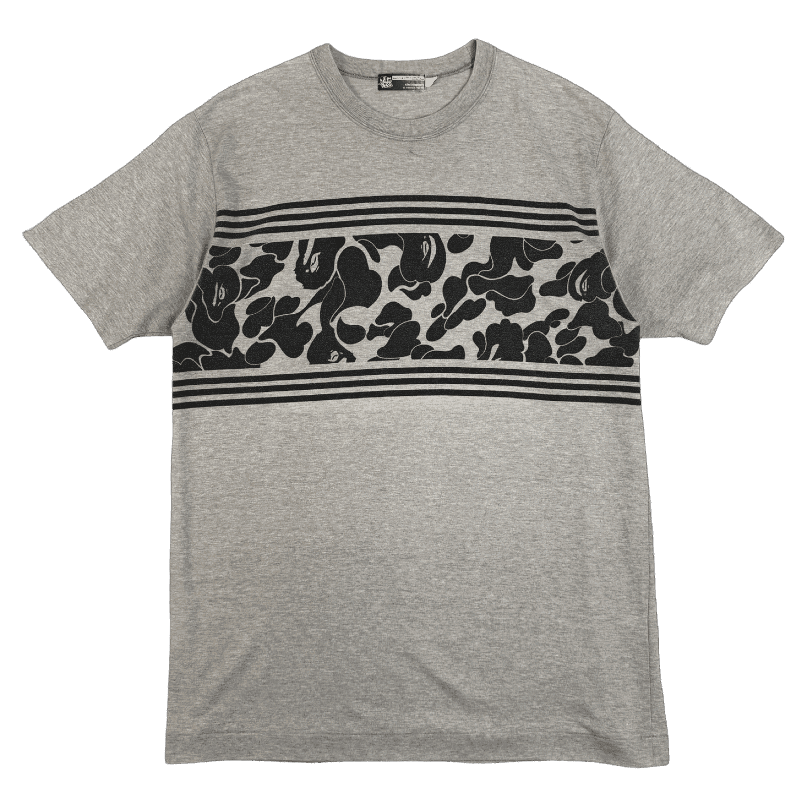 2000s Bape Made with General Wraparound Tee Camo/Grey (USED)