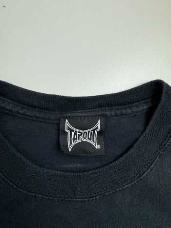 Vintage Y2k Tapout Tee Black