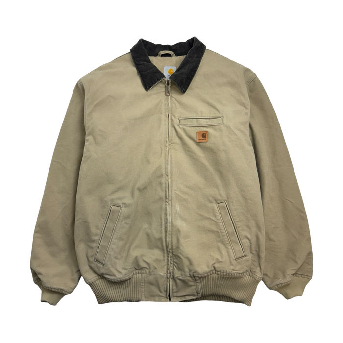 (XL) Vintage Carhartt Detroit Style Jacket Tan | Vitnage Clothing Store Canada