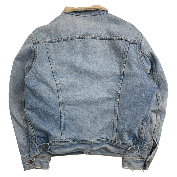 Vintage Wool Lined Lee Stormrider Denim Jacket | Vitnage Clothing Store Canada