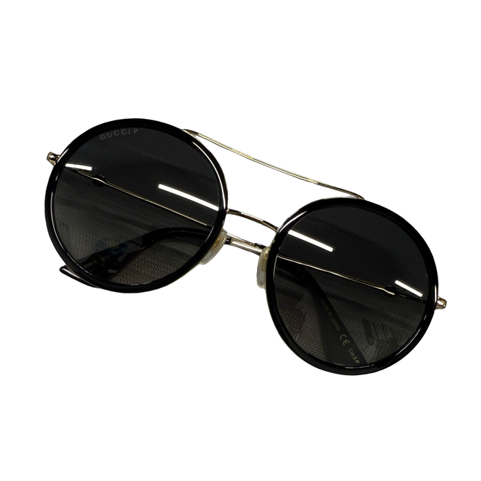 Gucci GG0061S Round Metal Sunglasses | Vitnage Clothing Store Canada