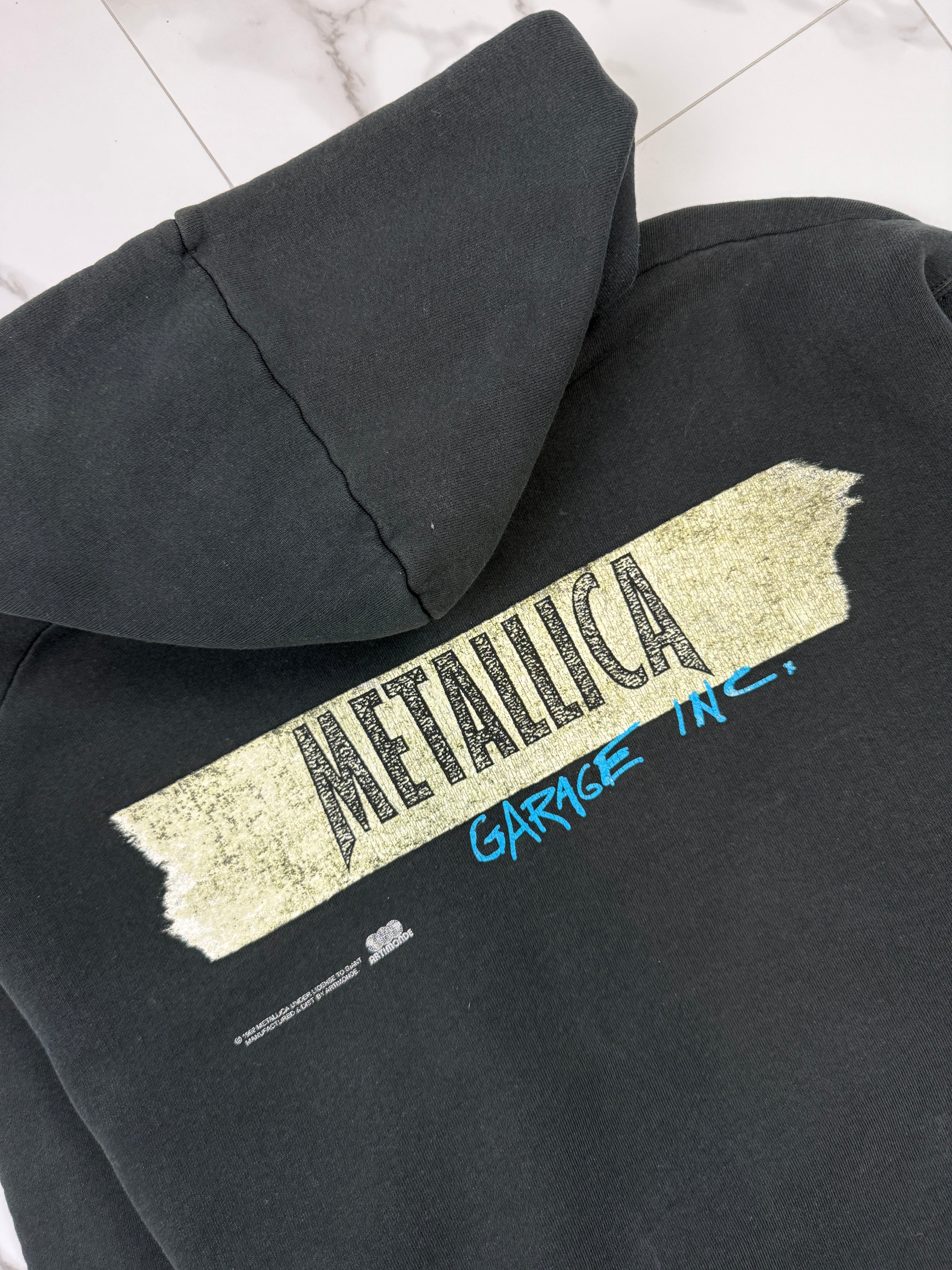 Vintage 1999 Metallica Garage Inc. Hoodie Black