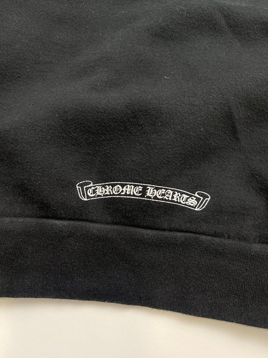 Chrome Hearts Vertical Logo F*** You Hoodie Black (USED) | Vitnage Clothing Store Canada