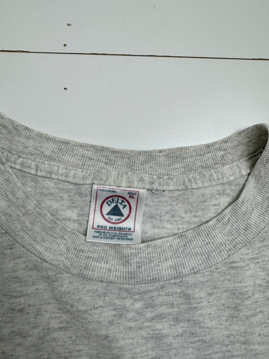 (L) Vintage '99 Budweiser Tee Light Grey | Vitnage Clothing Store Canada