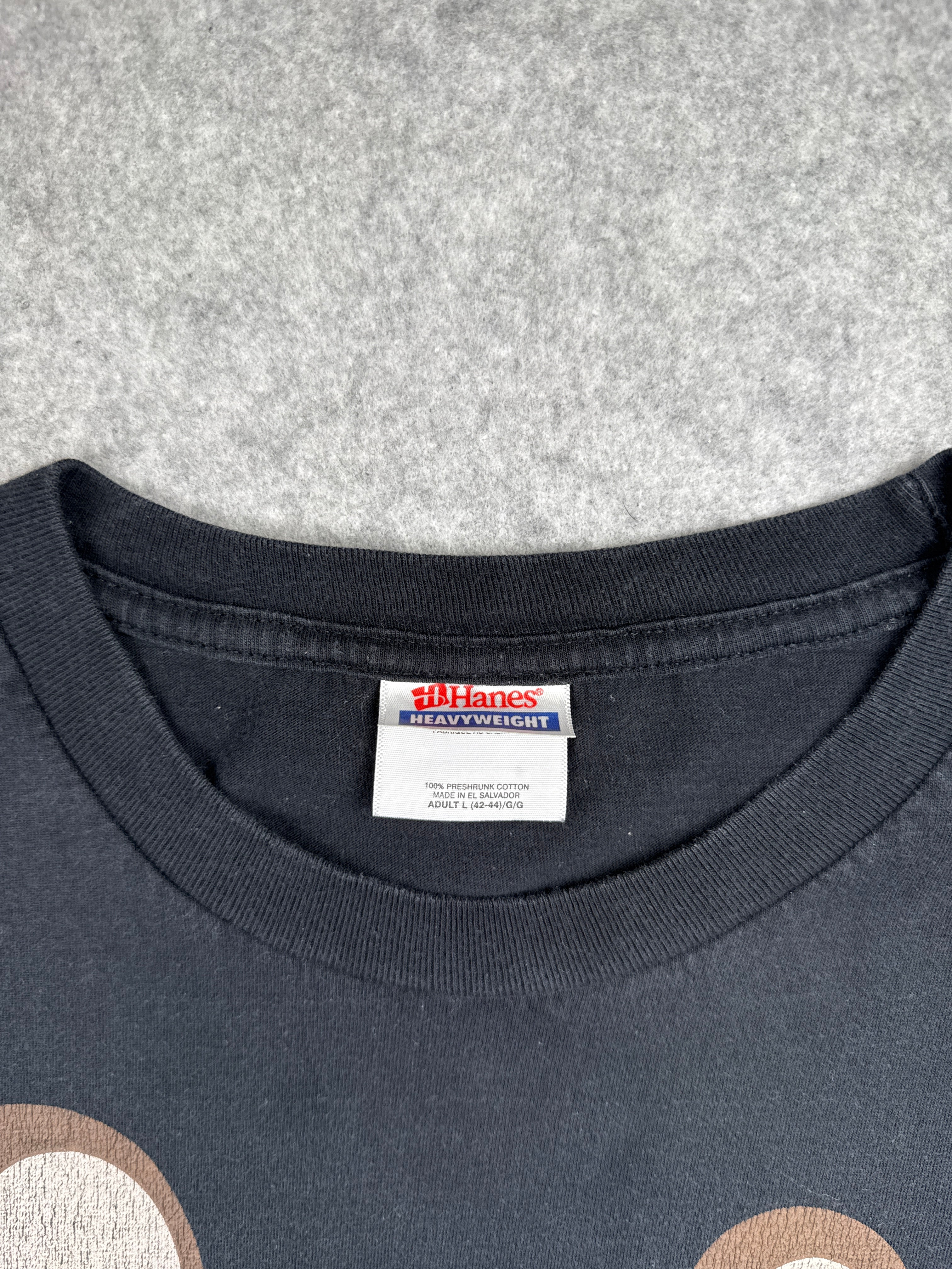 Vintage 2000’s Kanye West x Takashi Murakami Graduation Bear Tee Black