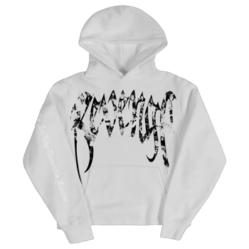 Revenge x Juicewrld Collage Hoodie White