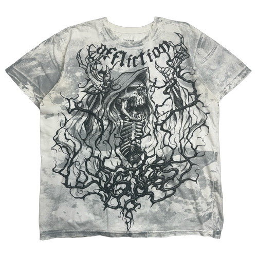 Affliction Misfits Tee White | Vintage Clothing Store Canada