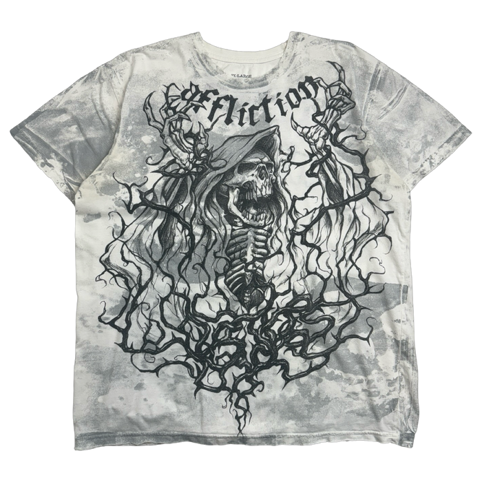 Affliction Misfits Tee White | Vitnage Clothing Store Canada