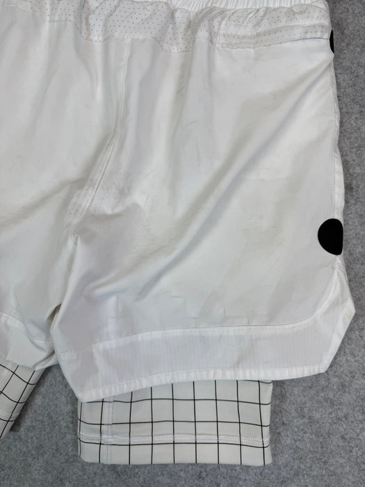 Off-White x Nike Shorts White Grid (USED) | Vitnage Clothing Store Canada