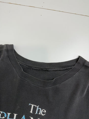 Vintage 90's The Phantom Of The Opera Tee Black