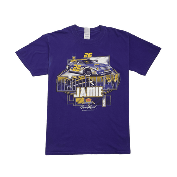 (L) Vintage 2000s Jamie McMurray Nascar Tee Purple