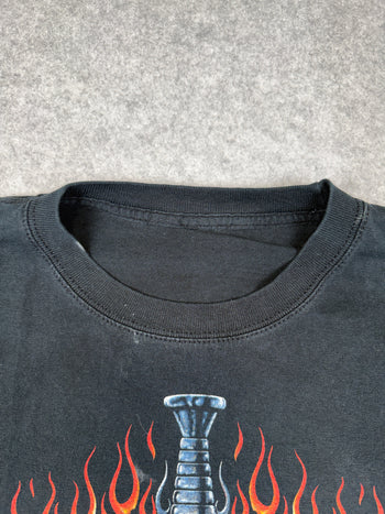 Vintage Harley Davidson Dragon Dagger L/S Tee Black