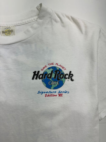 (M) Vintage '93 Hard Rock Cafe Elton John Tee White