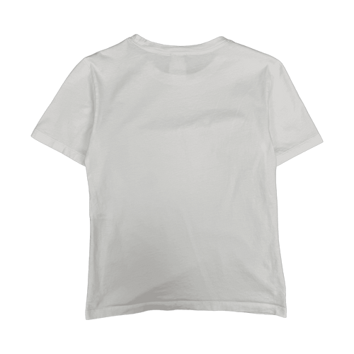 Women’s Chanel Uniform Crystal Double CC Tee White | Vintage Clothing Store Canada
