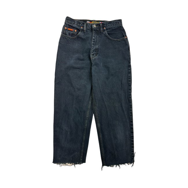 (28) Vintage IKEDA Denim Pants Dark