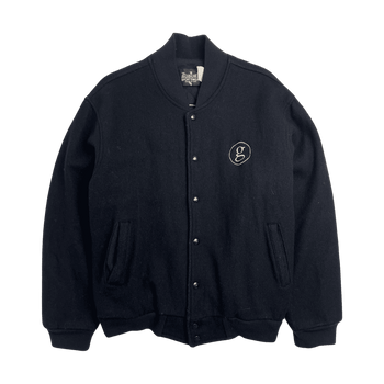 (XL) Vintage Garth Brooks World Tour Varsity Jacket Black