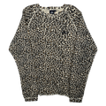 Stussy Thermal Leopard Print L/S Tee (USED)