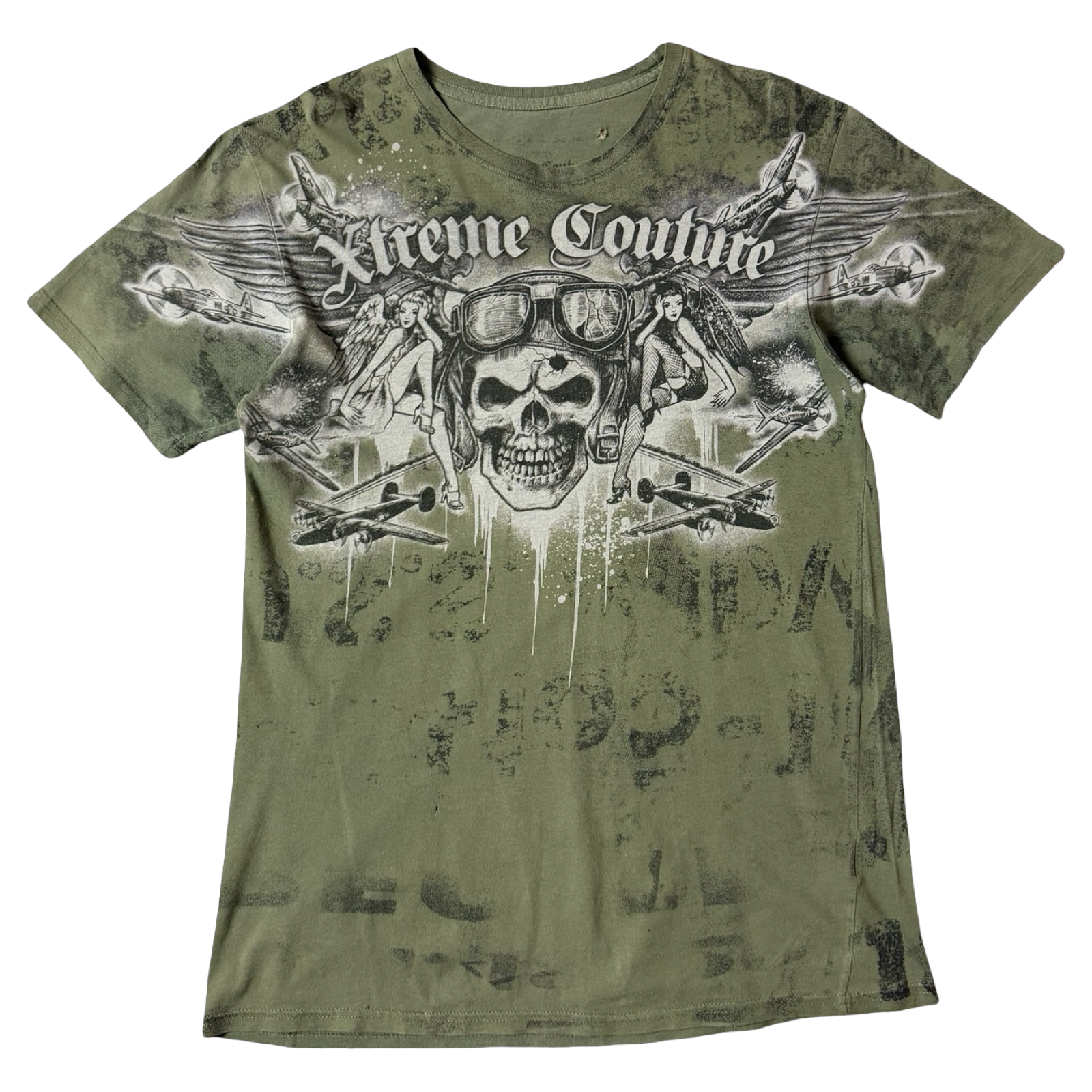 Y2K Extreme Couture Tee Green
