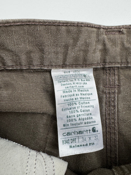 Vintage Carhartt Cargo Pants Brown | Vitnage Clothing Store Canada