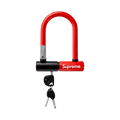 Supreme Kryptonite Evolution Mini 5 Bicycle Lock U Lock Red
