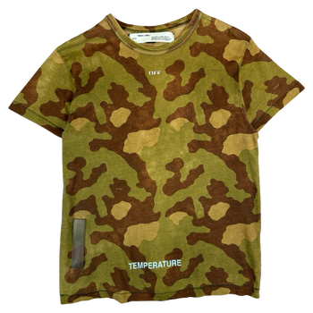 Off-White Temperature Tee Camo (USED)
