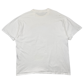 Vintage Harley Davidson Ride To The Wall Tee White