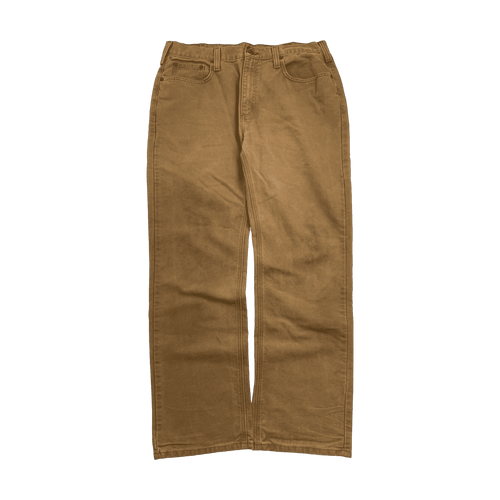 (34) Carhartt Carpenter Work Pants Khaki | Vintage Clothing Store Canada