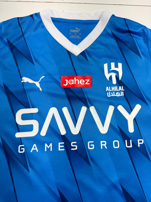 (L) Puma Al Hilal Neymar Jr. Soccer Kit Blue | Vitnage Clothing Store Canada